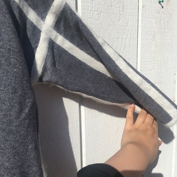 Womens Gary Coat Wool Open Front Long Sleeve Long Line Super High Quality Size L - Picture 9 of 9